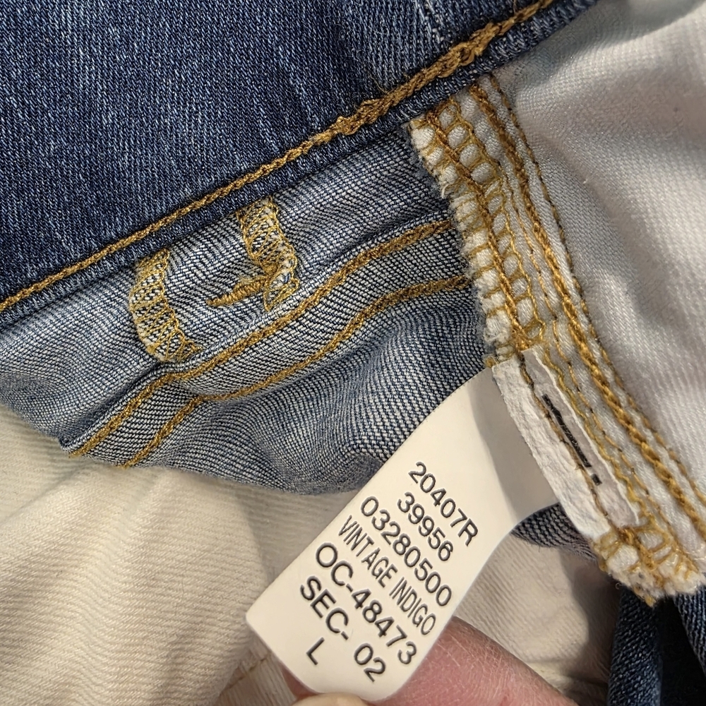 SPANX Seamed Front Wide Leg Jean in Vintage Indigo - Picture 10 of 13